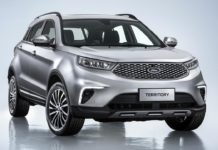 Το Territory crossover της Ford παρουσιάστηκε στην Κίνα
