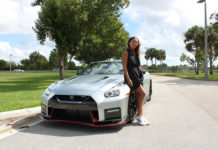Η Naomi Osaka και το Nissan GT-R