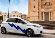 Η νέα εταιρεία car-sharing GoTo Malta χρησιμοποιεί μόνο Renault ZOE