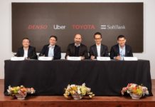 Toyota, DENSO και SoftBank επενδύουν 1 δισ. δολάρια στην Uber ATG