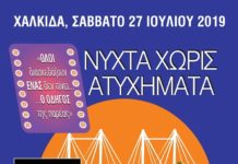 11η Νύχτα Χωρίς Ατυχήματα στη Χαλκίδα