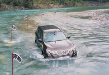 Τα μυστικά της σωστής οδήγησης σε πλημμύρες, με το Nissan Terra