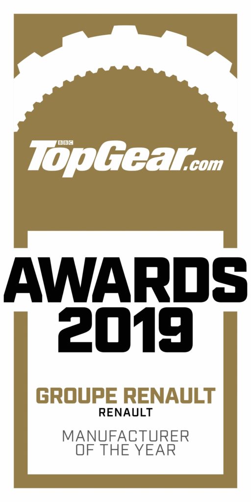 Ο Όμιλος Renault αναδείχθηκε Κατασκευαστής της Χρονιάς στα βραβεία TopGear.com