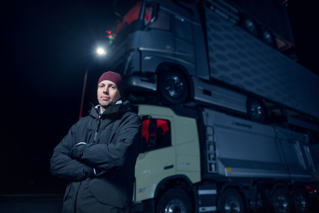 Markus Wikström, μηχανικός της Volvo Trucks