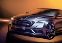 Πρώτα σκίτσα της νέας Škoda OCTAVIA RS iV