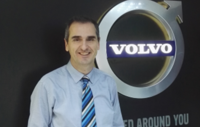 Ο Μίλτος Χατζηχαραλάμπους, Service Manager στη Volvo Car Hellas