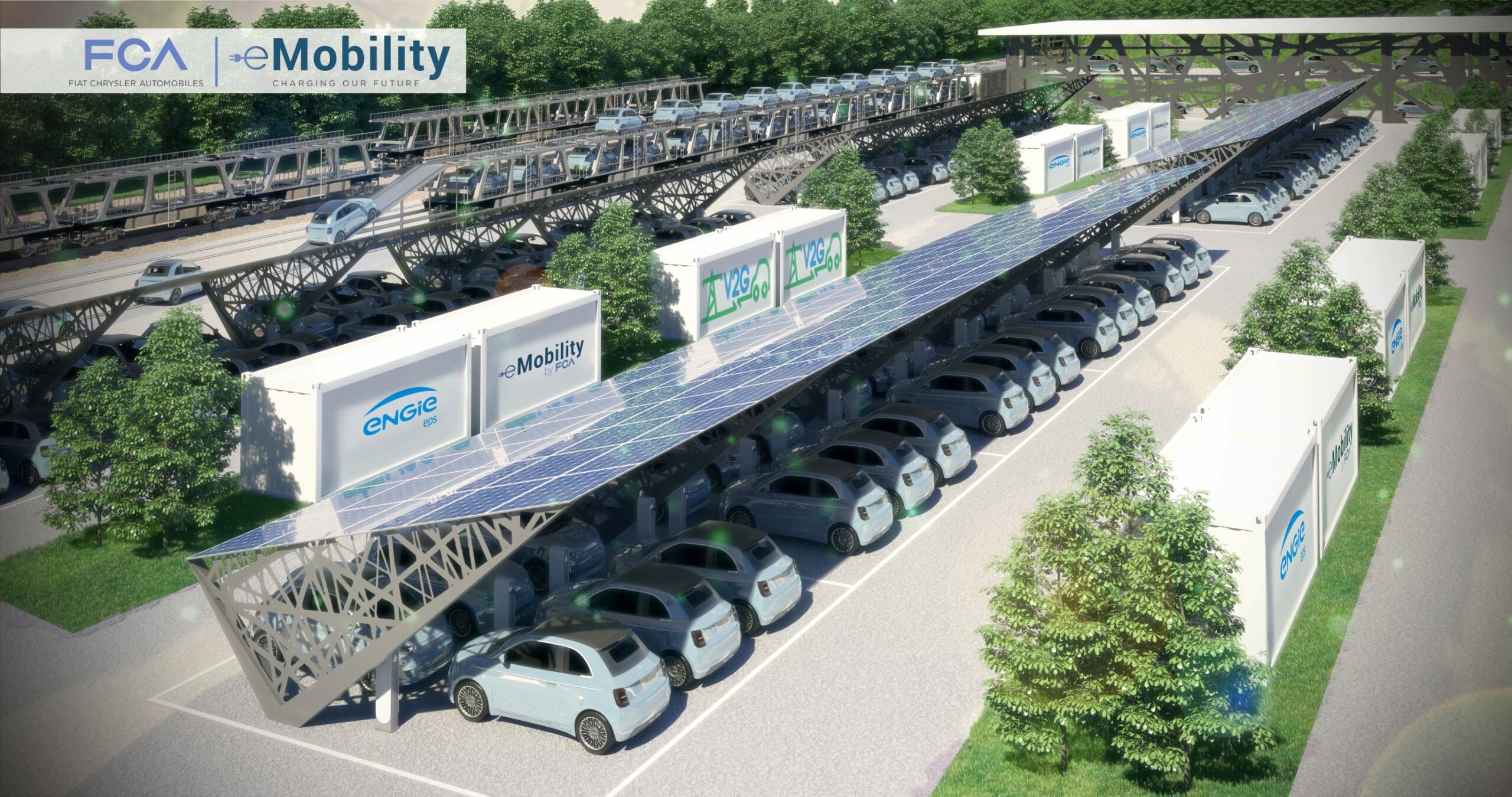 Η FCA και η Engie ξεκινούν εργασίες για το μεγαλύτερο εργοστάσιο vehicle-to-grid