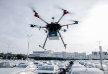 Πιλοτική χρήση drones στα logistics της Audi Πιλοτική χρήση drones στα logistics της Audi