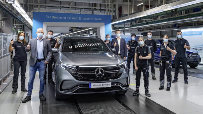 Mercedes-Benz: 9 εκατ. οχήματα παρήγαγε στη Βρέμη