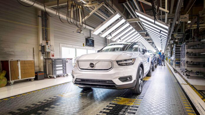 Ξεκινά η παραγωγή του ηλεκτρικού Volvo XC40 Recharge