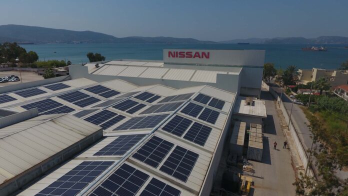 Το φωτοβολταϊκό συγκρότημα της Nissan Νικ. Ι. Θεοχαράκης