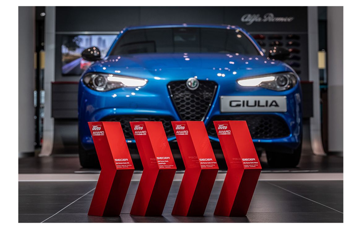 Η Alfa Romeo Giulia κατέκτησε 4 βραβεία του Sport Auto
