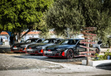 Παγκόσμια παρουσίαση του Audi RS e-tron GT στη Ρόδο