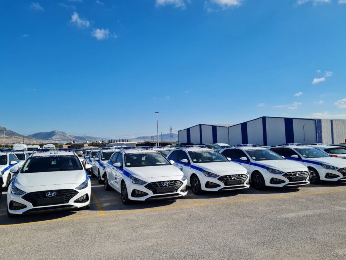 33 νέα περιπολικά Hyundai i30 για την ΕΛΑΣ