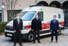 Kosmocar, δωρεά ασθενοφόρου Volkswagen Crafter στο ΕΚΑΒ Kosmocar, δωρεά ασθενοφόρου Volkswagen Crafter στο ΕΚΑΒ