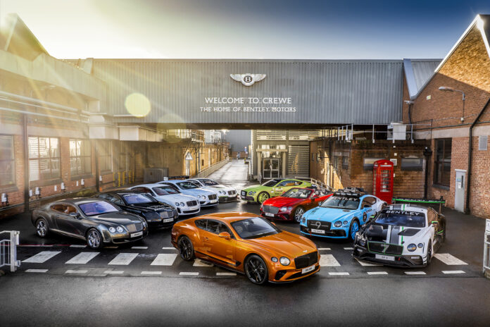 Η Bentley γιορτάζει την παραγωγή 80.000 Continental GT