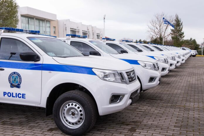 53 Nissan NAVARA για την Ελληνική Αστυνομία