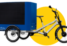 SunRider, αυτοφορτιζόμενο ηλιακό ηλεκτρικό ποδήλατο