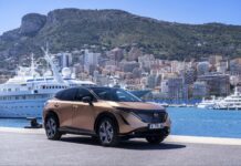 To αμιγώς ηλεκτρικό Nissan Ariya στο Circuit de Monaco To αμιγώς ηλεκτρικό Nissan Ariya στο Circuit de Monaco