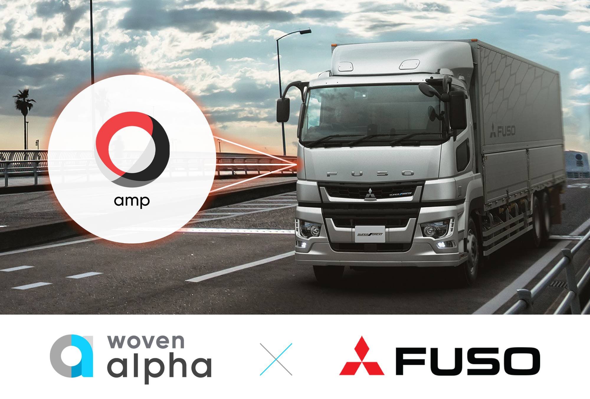 Συνεργασία Woven Alpha και Mitsubishi Fuso