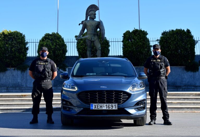 Ένα Kuga PHEV για την Αστυνομική Διεύθυνση Λακωνίας