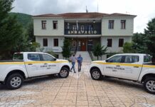 Ο Δήμος Πρεσπών με δύο Nissan NAVARA Ο Δήμος Πρεσπών με δύο Nissan NAVARA