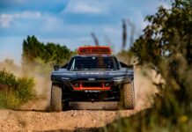 Οι δοκιμές του Audi RS Q e-tron για το Ράλι Ντακάρ