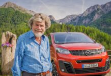 Ο Reinhold Messner και τα ηλεκτρικά van της Opel