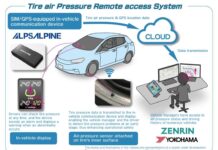 Yokohama – Zenrin: ξεκινούν δοκιμές αισθητήρα ελαστικών