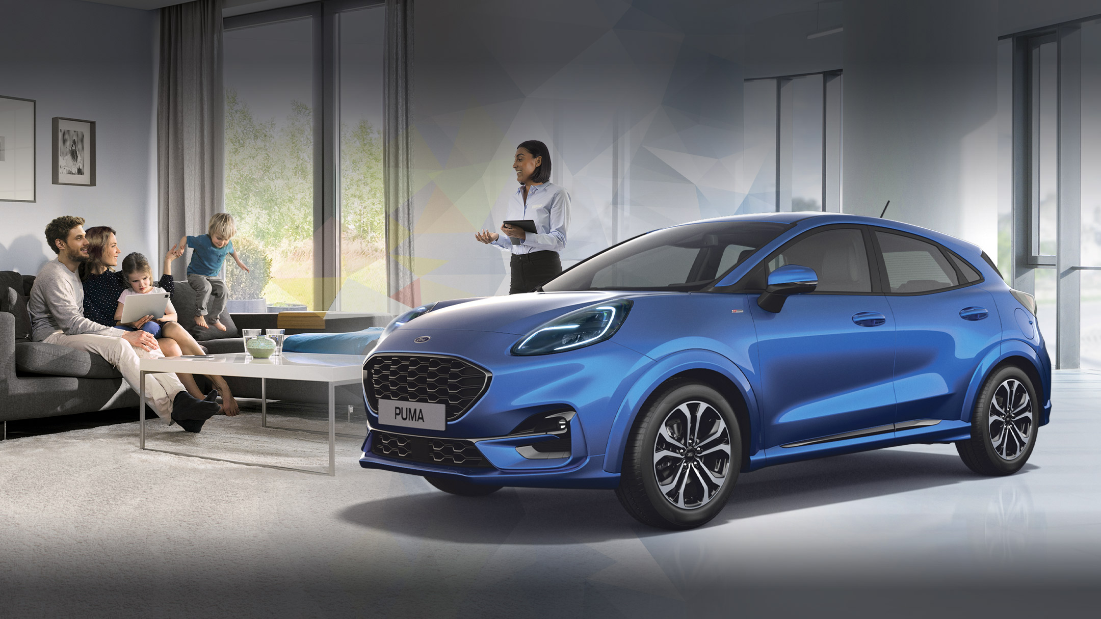 Εικονική έκθεση αυτοκινήτων από την Ford