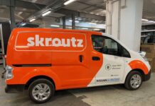 Αμιγώς ηλεκτρικά Nissan e-NV200 για τον στόλο της Skroutz