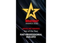 Τρεις διακρίσεις για το Ducato στα What Van? Awards