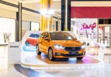 Η νέα Skoda FABIA φιγουράρει στο Golden Hall