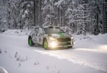 Χειμερινές δοκιμές της νέας Skoda FABIA Rally2 evo