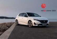 Red Dot Award 2022 στο νέο Peugeot 308