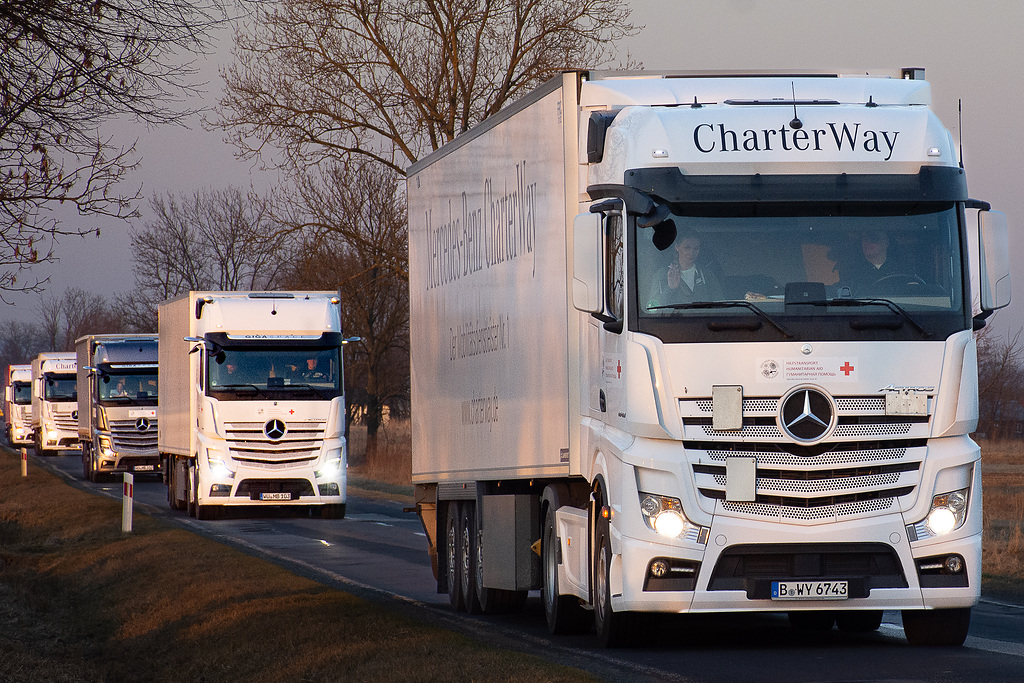 Βοήθεια της Daimler Truck στον λαό της Ουκρανίας