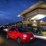 H πίστα στην οροφή του εργοστασίου και το FIATCafé500