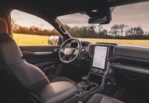 Το ποιοτικό εσωτερικό του νέου Ford Ranger Raptor