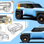 Βραβείο σχεδιασμού στο Toyota Compact Cruiser EV