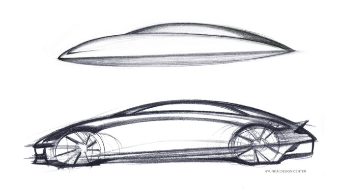 Το προσχέδιο του Hyundai IONIQ 6