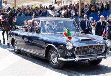 H Lancia Flaminia στην Εορτή της Ιταλικής Δημοκρατίας