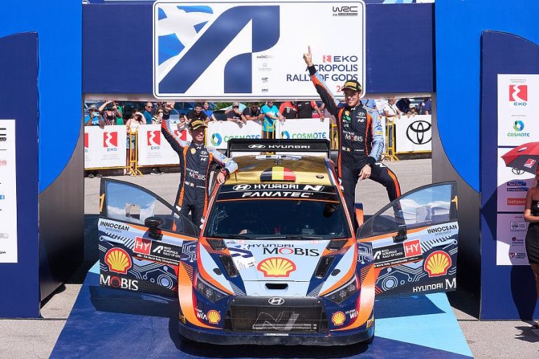 Hyundai: κατέκτησε τριπλό βάθρο στο EKO Acropolis Rally