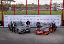 Εταιρικά αυτοκίνητα Audi στους παίκτες της FC Bayern Εταιρικά αυτοκίνητα Audi στους παίκτες της FC Bayern