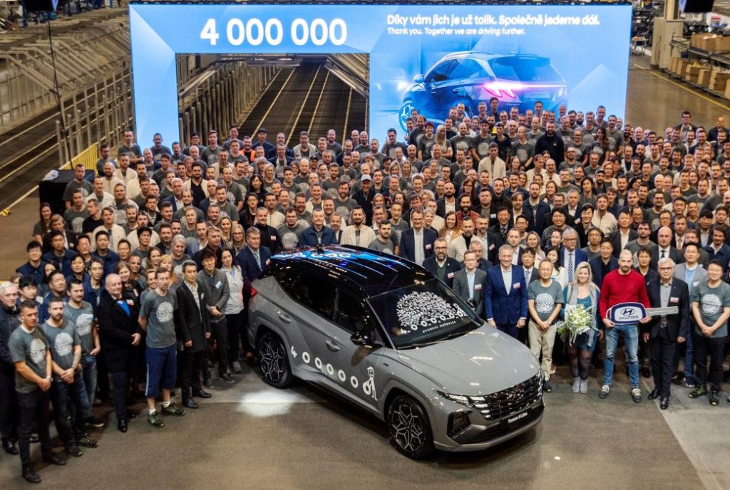 Hyundai: 4.000.000 οχήματα από την HMMC στην Τσεχία 