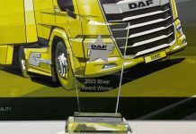 Διεθνής διάκριση της ERGOTRAK από την DAF Διεθνής διάκριση της ERGOTRAK από την DAF