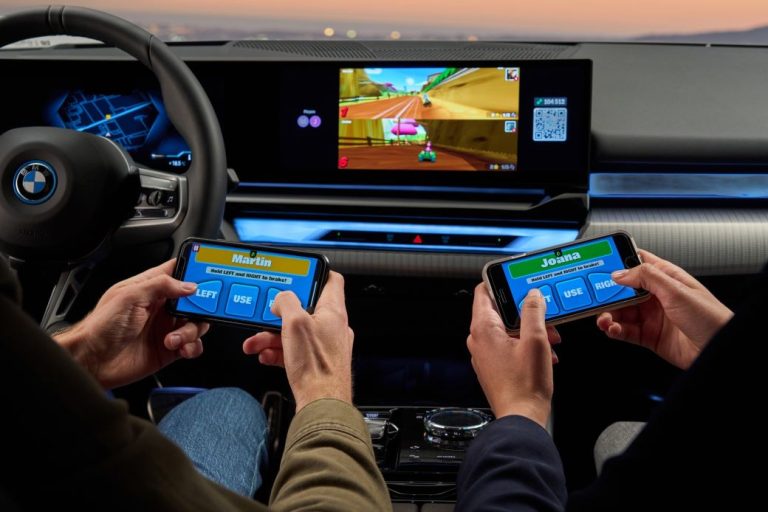 Πλατφόρμα παιχνιδιών Airconsole στην BMW Σειρά 5
