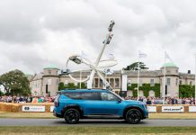 Το EV9 στην πρώτη του εκκίνηση στο Goodwood