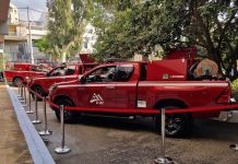 Όμιλος Επιχειρήσεων Σαρακάκη: στον ΣΠΑΥ 15 πυροσβεστικά pick up