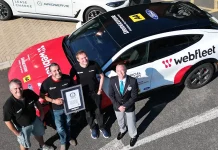 Webfleet, παγκόσμιο ρεκόρ αυτονομίας EV Webfleet, παγκόσμιο ρεκόρ αυτονομίας EV