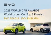 BYD: Στο βάθρο του “World Car Awards” με Dolphin
